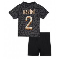 Koszulka piłkarska Paris Saint-Germain Achraf Hakimi #2 Strój Trzeci dla dzieci 2023-24 tanio Krótki Rękaw (+ Krótkie spodenki)